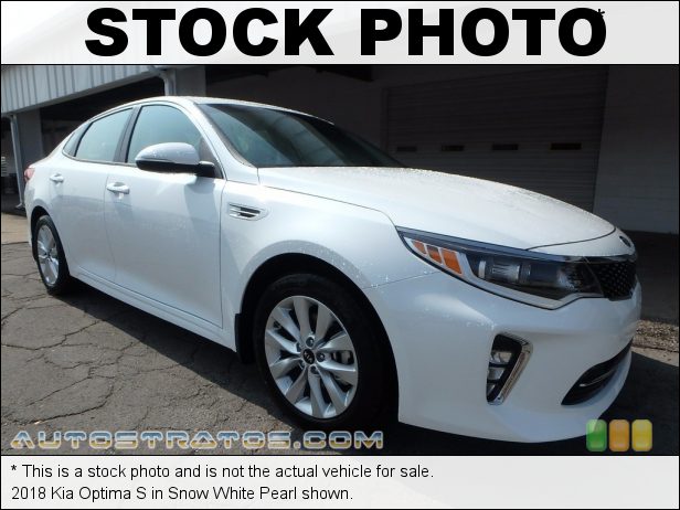 Stock photo for this 2018 Kia Optima S 2.4 Liter GDI DOHC 16-Valve CVVT 4 Cylinder 6 Speed Automatic