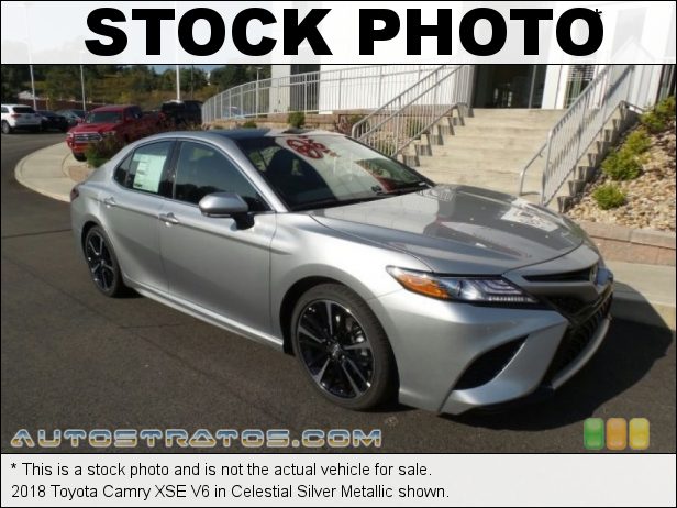 Stock photo for this 2018 Toyota Camry XLE V6 3.5 Liter DOHC 24-Valve Dual VVT-i V6 8 Speed Automatic