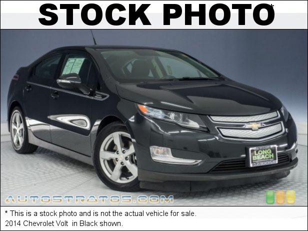 Stock photo for this 2014 Chevrolet Volt  Voltec 111 kW Plug-In Electric Motor/1.4 Liter GDI DOHC 16-Valve 1 Speed Automatic