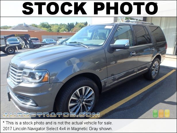 Stock photo for this 2017 Lincoln Navigator Select 4x4 3.5 Liter GTDI Twin-Turbocharged DOHC 16-Valve V6 6 Speed Automatic