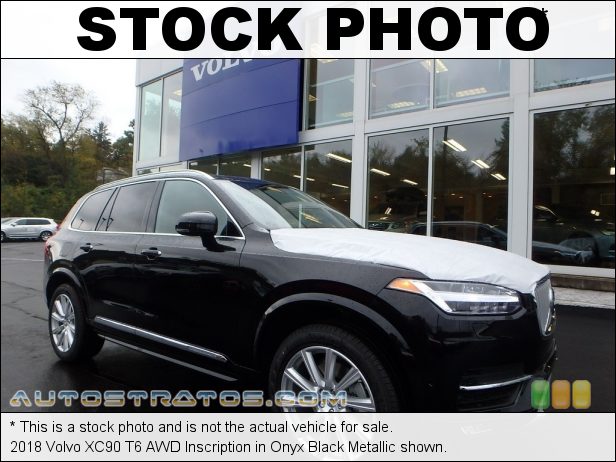Stock photo for this 2018 Volvo XC90 T6 AWD Inscription 2.0 Liter Turbocharged/Supercharged DOHC 16-Valve VVT 4 Cylinder 8 Speed Automatic