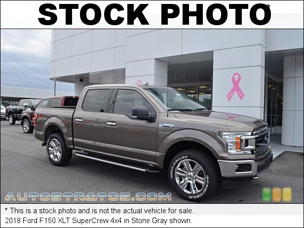 Stock photo for this 2018 Ford F150 SuperCrew 4x4 5.0 Liter DI DOHC 32-Valve Ti-VCT E85 V8 10 Speed Automatic
