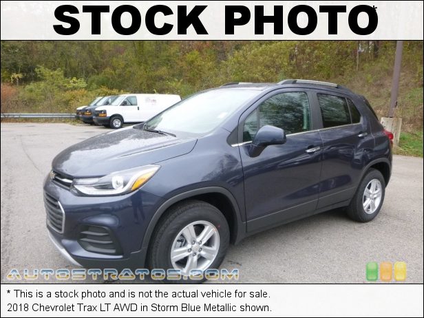 Stock photo for this 2018 Chevrolet Trax LT AWD 1.4 Liter Turbocharged DOHC 16-Valve VVT 4 Cylinder 6 Speed Automatic