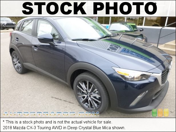 Stock photo for this 2016 Mazda CX-3 Touring 2.0 Liter DI DOHC 16-Valve VVT SKYACTIV-G 4 Cylinder 6 Speed SKYACTIV-Drive Automatic