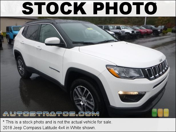 Stock photo for this 2018 Jeep Compass Latitude 4x4 2.4 Liter DOHC 16-Valve VVT 4 Cylinder 6 Speed Manual