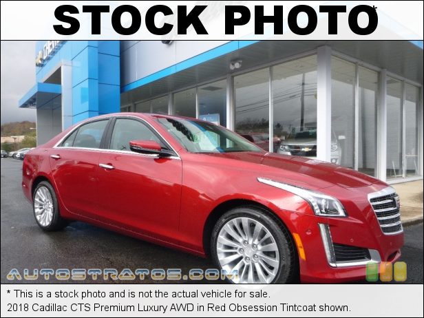 Stock photo for this 2018 Cadillac CTS Premium Luxury AWD 3.6 Liter DI DOHC 24-Valve VVT V6 8 Speed Automatic