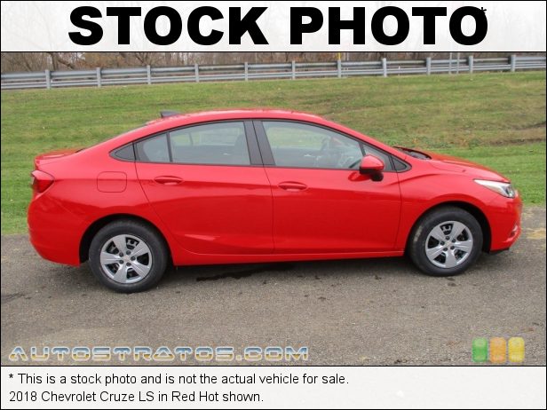 Stock photo for this 2018 Chevrolet Cruze LS 1.4 Liter Turbocharged DOHC 16-Valve CVVT 4 Cylinder 6 Speed Manual