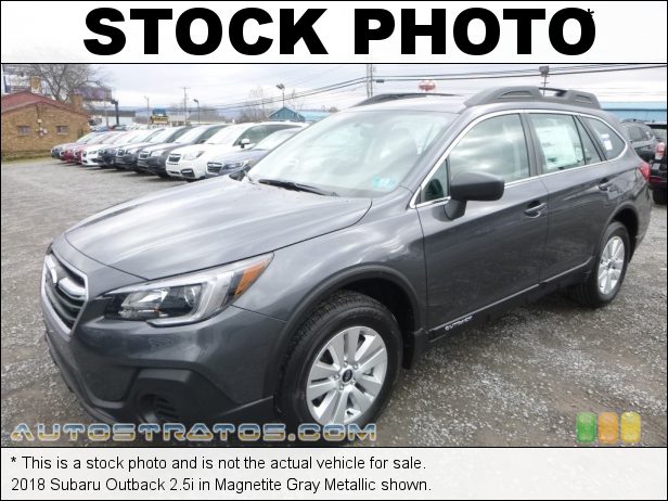 Stock photo for this 2018 Subaru Outback 2.5i 2.5 Liter DOHC 16-Valve VVT Flat 4 Cylinder Lineartronic CVT Automatic