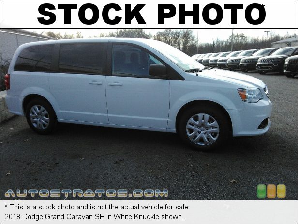 Stock photo for this 2018 Dodge Grand Caravan SE 3.6 Liter DOHC 24-Valve VVT Pentastar V6 6 Speed Automatic