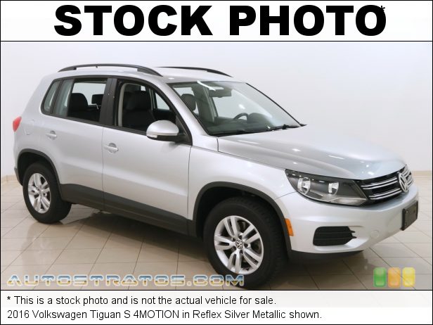 Stock photo for this 2016 Volkswagen Tiguan  2.0 Liter TSI Turbocharged DOHC 16-Valve 4 Cylinder 6 Speed Automatic