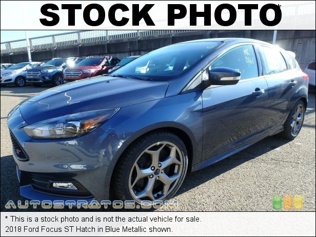 Stock photo for this 2018 Ford Focus ST Hatch 2.0 Liter DI EcoBoost Turbocharged DOHC 16-Valve Ti-VCT 4 Cylind 6 Speed Manual