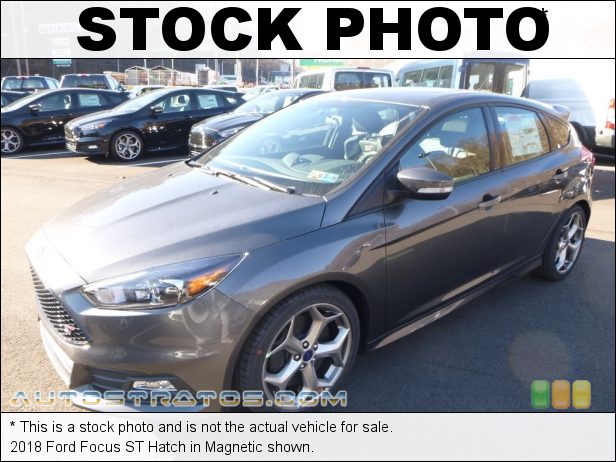 Stock photo for this 2018 Ford Focus ST Hatch 2.0 Liter DI EcoBoost Turbocharged DOHC 16-Valve Ti-VCT 4 Cylind 6 Speed Manual