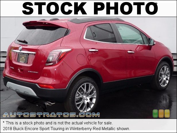 Stock photo for this 2018 Buick Encore Sport Touring 1.4 Liter Turbocharged DOHC 16-Valve VVT 4 Cylinder 6 Speed Automatic