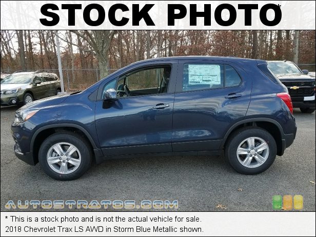 Stock photo for this 2018 Chevrolet Trax LS AWD 1.4 Liter Turbocharged DOHC 16-Valve VVT 4 Cylinder 6 Speed Automatic
