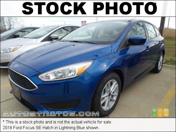 Stock photo for this 2018 Ford Focus SE Hatch 2.0 Liter GDI DOHC 16-Valve Ti-VCT 4 Cylinder 6 Speed Automatic