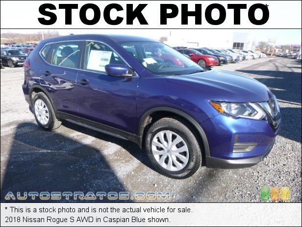 Stock photo for this 2018 Nissan Rogue AWD 2.5 Liter DOHC 16-Valve CVTCS 4 Cylinder Xtronic CVT Automatic