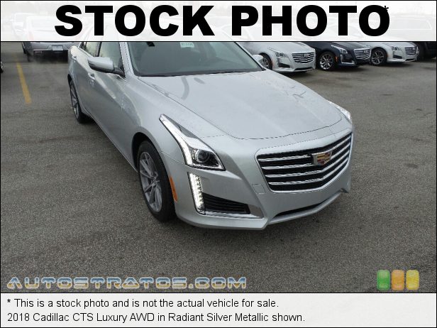 Stock photo for this 2018 Cadillac CTS Luxury AWD 2.0 Liter Twin-Scroll Turbocharged DI DOHC 16-Valve VVT 4 Cylind 8 Speed Automatic