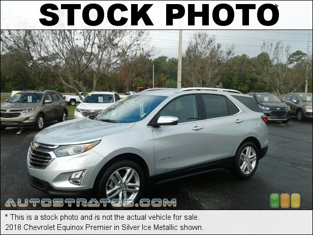 Stock photo for this 2018 Chevrolet Equinox Premier 2.0 Liter Turbocharged DOHC 16-Valve VVT 4 Cylinder 9 Speed Automatic