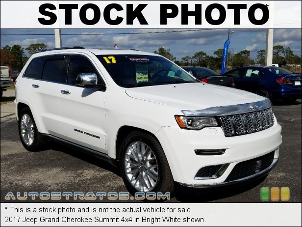 Stock photo for this 2016 Jeep Grand Cherokee Summit 4x4 5.7 Liter HEMI OHV 16-Valve V8 8 Speed Paddle-Shift Automatic