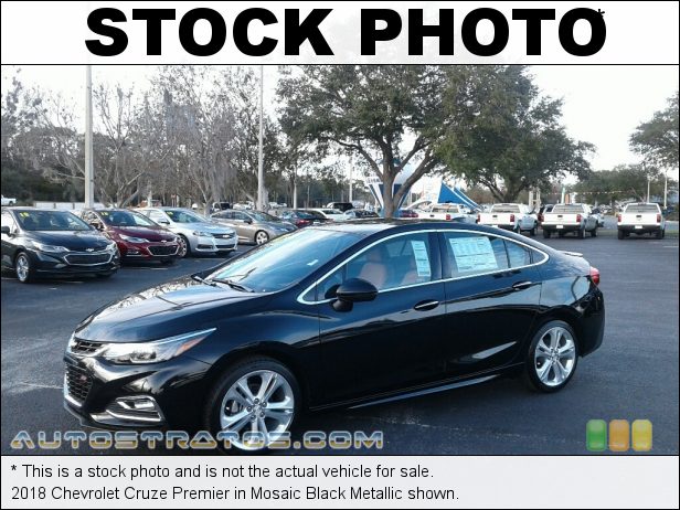 Stock photo for this 2018 Chevrolet Cruze Premier 1.4 Liter Turbocharged DOHC 16-Valve CVVT 4 Cylinder 6 Speed Automatic