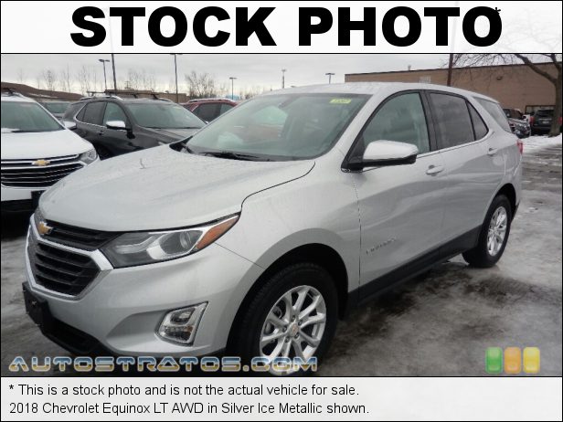 Stock photo for this 2018 Chevrolet Equinox LT AWD 1.5 Liter Turbocharged DOHC 16-Valve VVT 4 Cylinder 6 Speed Automatic