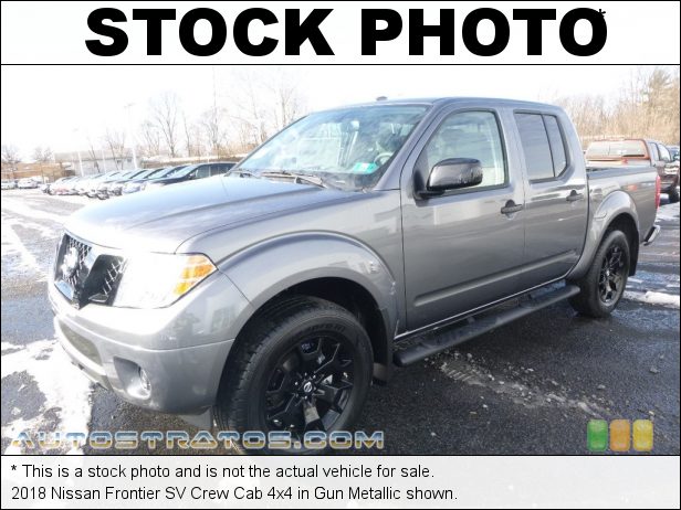 Stock photo for this 2018 Nissan Frontier Crew Cab 4x4 4.0 Liter DOHC 24-Valve CVTCS V6 5 Speed Automatic