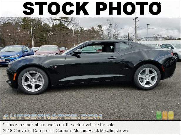 Stock photo for this 2018 Chevrolet Camaro Coupe 3.6 Liter DI DOHC 24-Valve VVT V6 8 Speed Automatic