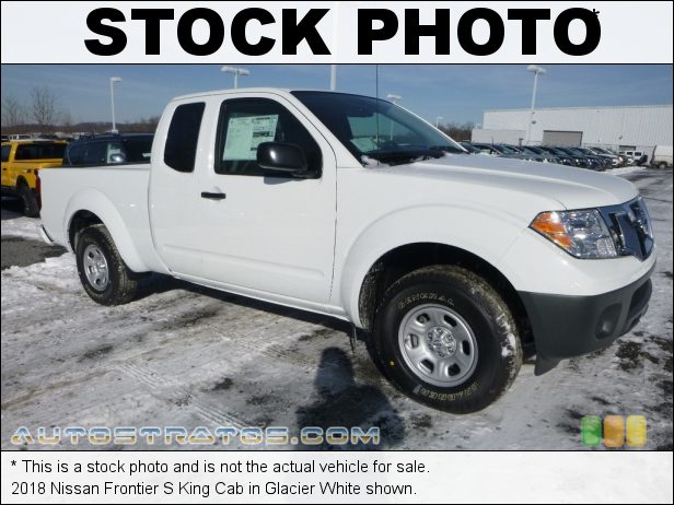 Stock photo for this 2018 Nissan Frontier S King Cab 2.5 Liter DOHC 16-Valve CVTCS 4 Cylinder 5 Speed Automatic