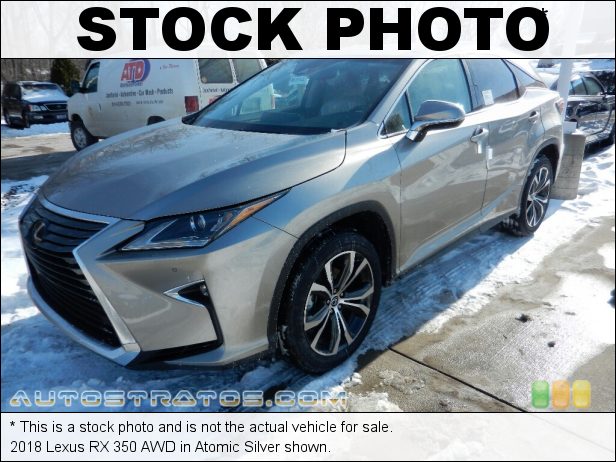 Stock photo for this 2018 Lexus RX 350 AWD 3.5 Liter DOHC 24-Valve VVT-i V6 8 Speed Automatic