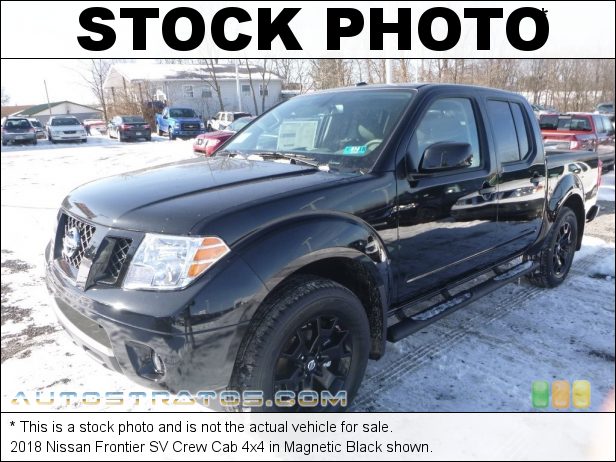Stock photo for this 2018 Nissan Frontier SV Crew Cab 4x4 4.0 Liter DOHC 24-Valve CVTCS V6 5 Speed Automatic