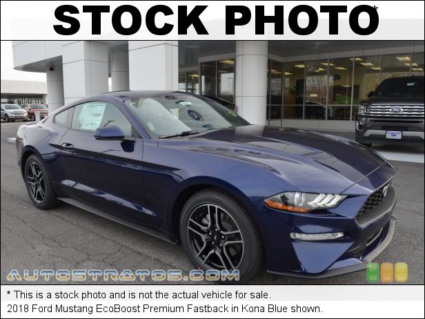 Stock photo for this 2019 Ford Mustang EcoBoost Premium Fastback 2.3 Liter Turbocharged DOHC 16-Valve EcoBoost 4 Cylinder 10 Speed Automatic