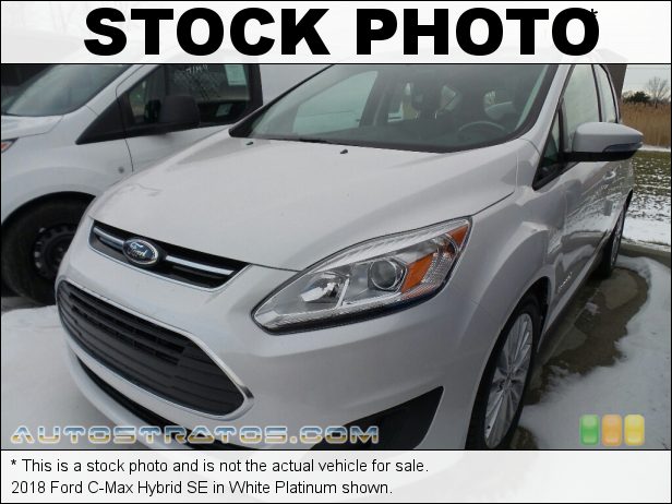 Stock photo for this 2018 Ford C-Max Hybrid SE 2.0 Liter Atkinson-Cycle DOHC 16-Valve 4 Cylinder Gasoline/Elect eCVT Automatic