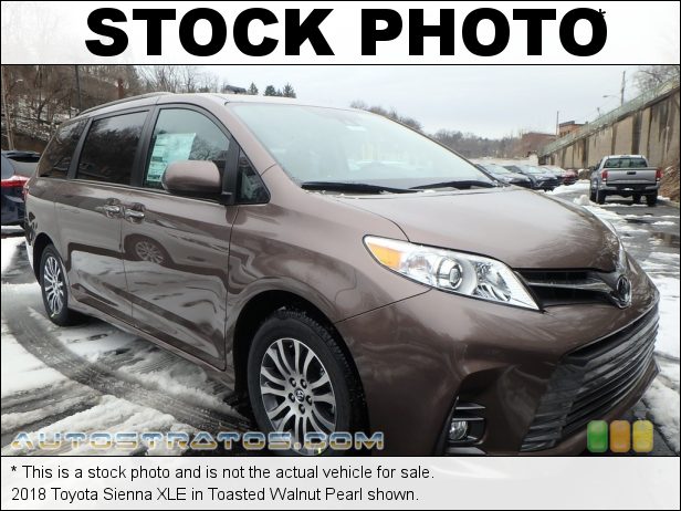 Stock photo for this 2018 Toyota Sienna  3.5 Liter DOHC 24-Valve Dual VVT-i V6 8 Speed Automatic