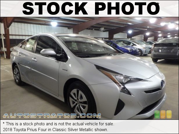 Stock photo for this 2018 Toyota Prius Four Touring 1.8 Liter DOHC 16-Valve VVT-i 4 Cylinder Gasoline/Electric Hybri ECVT Automatic