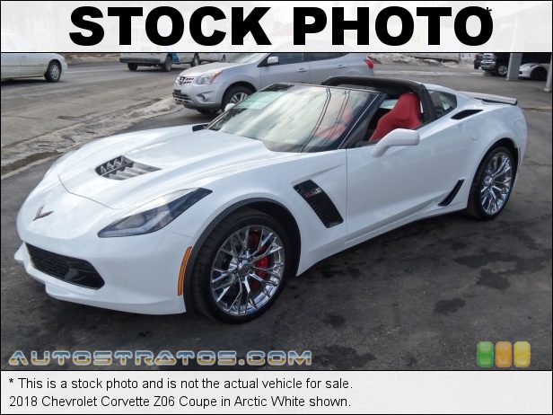 Stock photo for this 2018 Chevrolet Corvette Z06 Coupe 6.2 Liter Supercharged DI OHV 16-Valve VVT LT4 V8 8 Speed Automatic