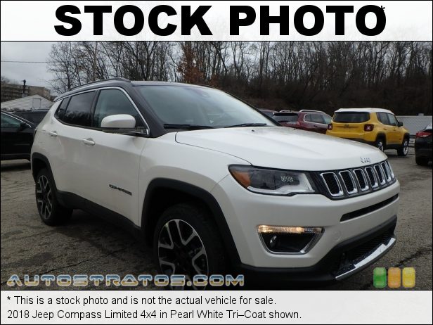 Stock photo for this 2018 Jeep Compass Limited 4x4 2.4 Liter DOHC 16-Valve VVT 4 Cylinder 9 Speed Automatic