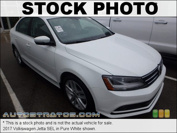 Stock photo for this 2017 Volkswagen Jetta SEL 1.8 Liter TSI Turbocharged DOHC 16-Valve VVT 4 Cylinder 6 Speed Tiptronic Automatic
