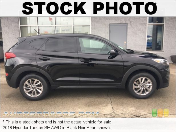 Stock photo for this 2018 Hyundai Tucson SE AWD 2.0 Liter DOHC 16-valve D-CVVT 4 Cylinder 6 Speed Automatic