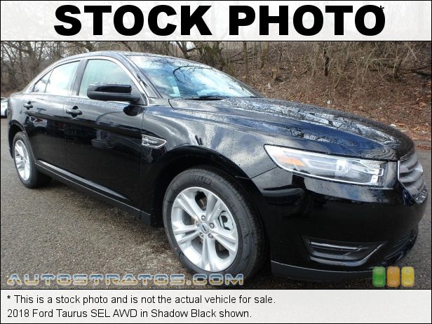 Stock photo for this 2018 Ford Taurus SEL AWD 3.5 Liter DOHC 24-Valve Ti-VCT V6 6 Speed Automatic