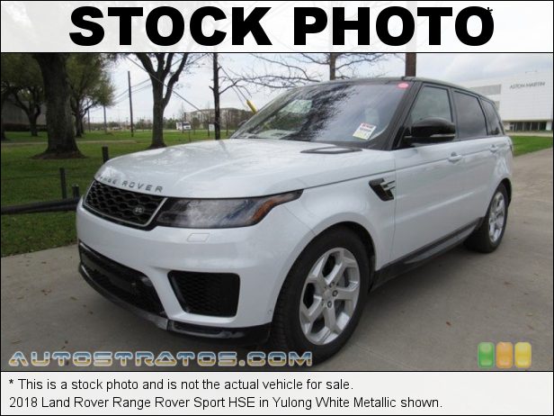 Stock photo for this 2018 Land Rover Range Rover Sport HSE 3.0 Liter Supercharged DOHC 24-Valve VVT V6 8 Speed Automatic