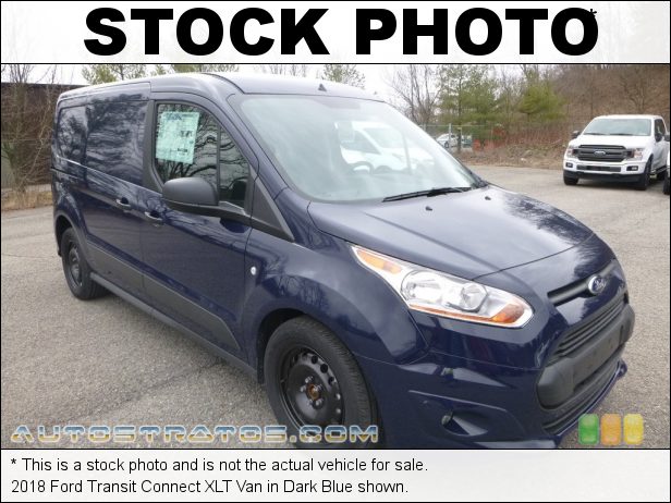 Stock photo for this 2018 Ford Transit Connect XLT Van 2.5 Liter DOHC 16-Valve iVCT 4 Cylinder 6 Speed Automatic