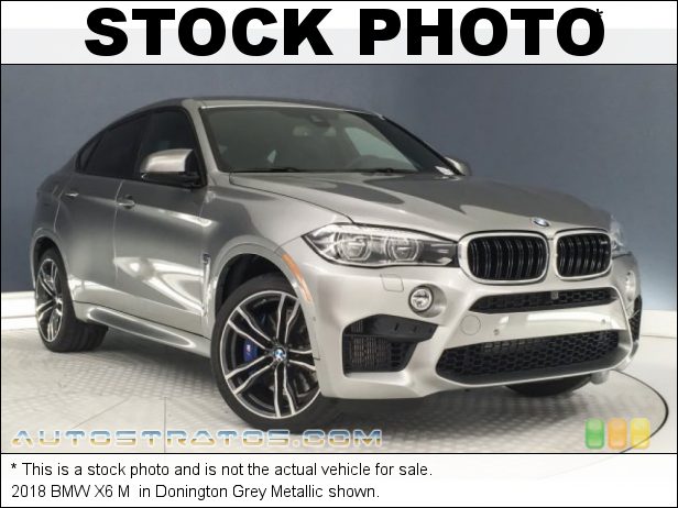 Stock photo for this 2018 BMW X6 M  4.4 Liter M TwinPower Turbocharged DOHC 32-Valve VVT V8 8 Speed Sport Automatic