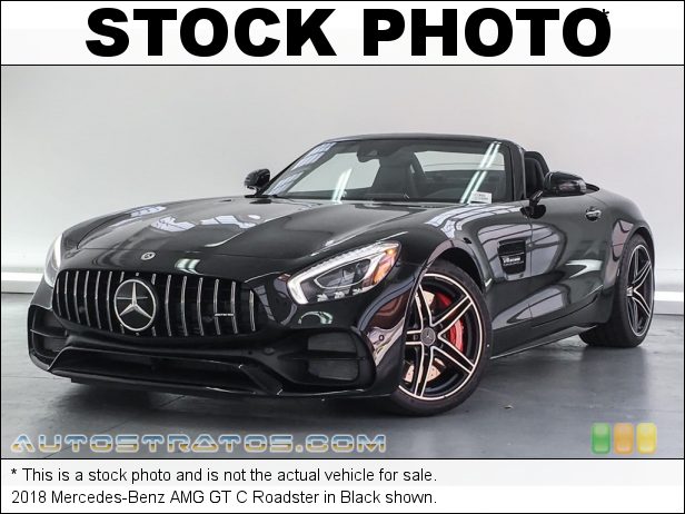 Stock photo for this 2018 Mercedes-Benz AMG GT C Roadster 4.0 Liter AMG Twin-Turbocharged DOHC 32-Valve VVT V8 7 Speed AMG SPEEDSHIFT DCT Dual-Clutch