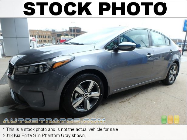 Stock photo for this 2018 Kia Forte  2.0 Liter DOHC 16-Valve D-CVVT 4 Cylinder 6 Speed Automatic