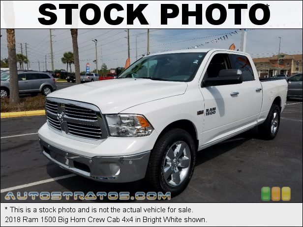 Stock photo for this 2019 Ram 1500 Cab 4x4 5.7 Liter OHV HEMI 16-Valve VVT MDS V8 8 Speed Automatic