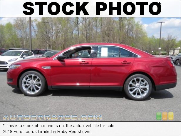 Stock photo for this 2018 Ford Taurus Limited 3.5 Liter DOHC 24-Valve Ti-VCT V6 6 Speed Automatic