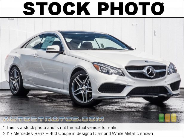 Stock photo for this 2017 Mercedes-Benz E 400 Coupe 3.0 Liter Turbocharged DOHC 24-Valve VVT V6 7 Speed Automatic