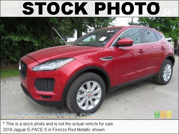Stock photo for this 2019 Jaguar E-PACE S 2.0 Liter Turbocharged DOHC 16-Valve 4 Cylinder 8 Speed Automatic