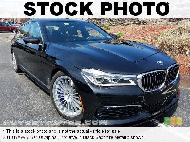 Stock photo for this 2018 BMW 7 Series xDrive 4.4 Liter TwinPower Turbocharged DOHC 32-Valve VVT V8 8 Speed Automatic