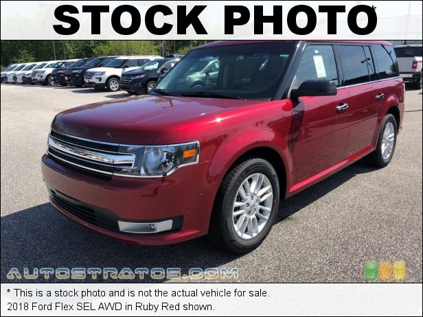Stock photo for this 2018 Ford Flex SEL AWD 3.5 Liter DOHC 24-Valve Ti-VCT V6 6 Speed Automatic